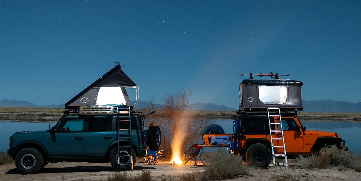 Rooftop Tent Vs Traditional Ground Tent Pros and Cons BENEHIKE