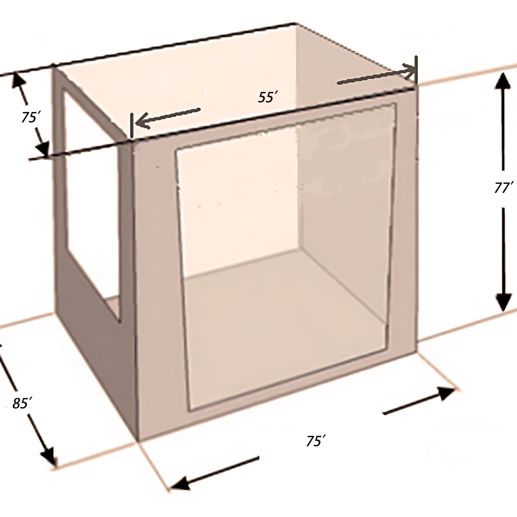 Annex Room for 55" Expanded Soft Shell Rooftop Tent - BENEHIKE