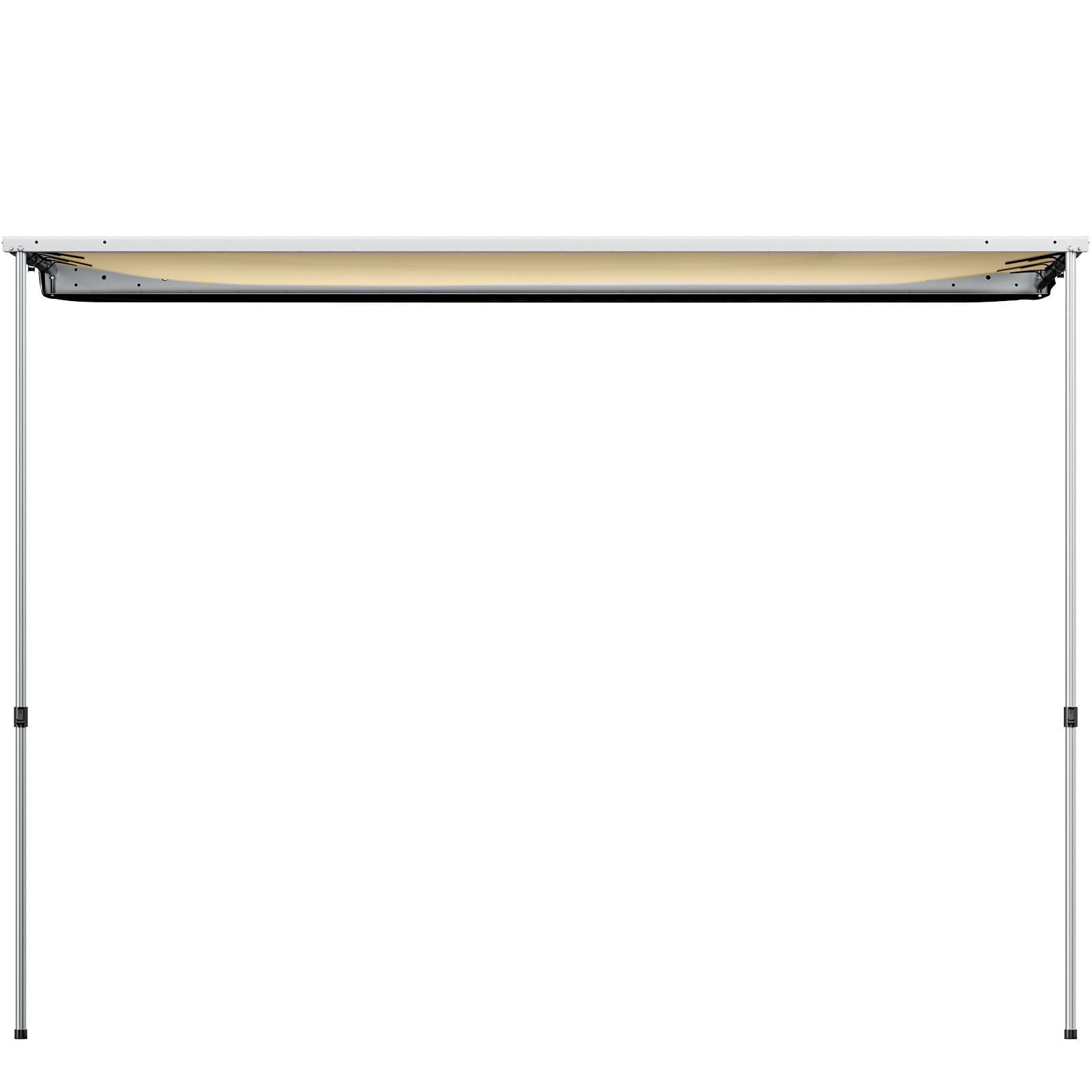 8.2' x 6.7' Car Side Awning, Soft Shell, Pull Out Rooftop Tent Shelter - BENEHIKE