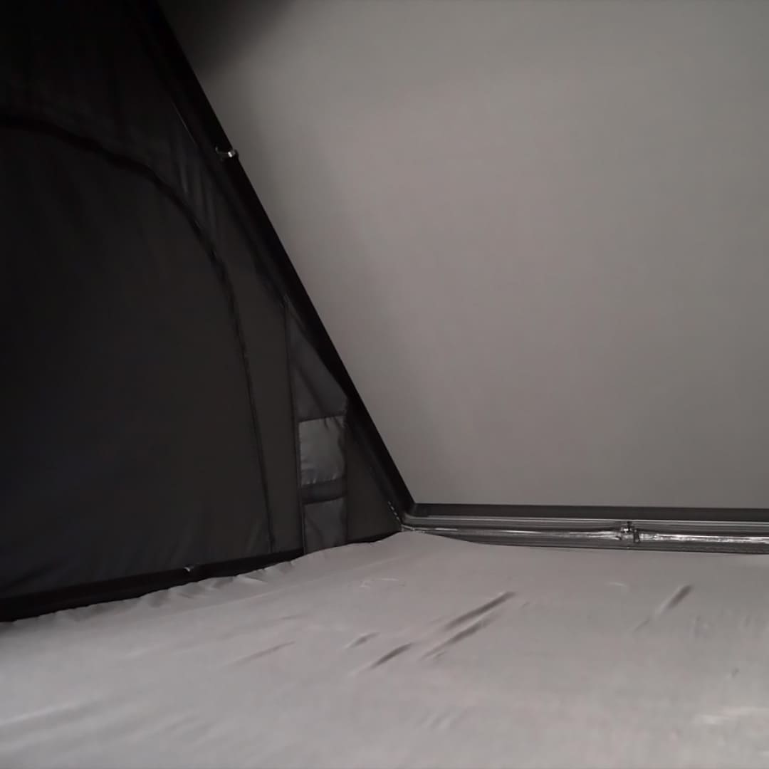 Ascendll 2 Person Aluminum Hard Shell Side Open Rooftop Tent - BENEHIKE