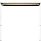 8.2' x 8.2' Car Side Awning, Soft Shell, Pull Out Rooftop Tent Shelter - BENEHIKE