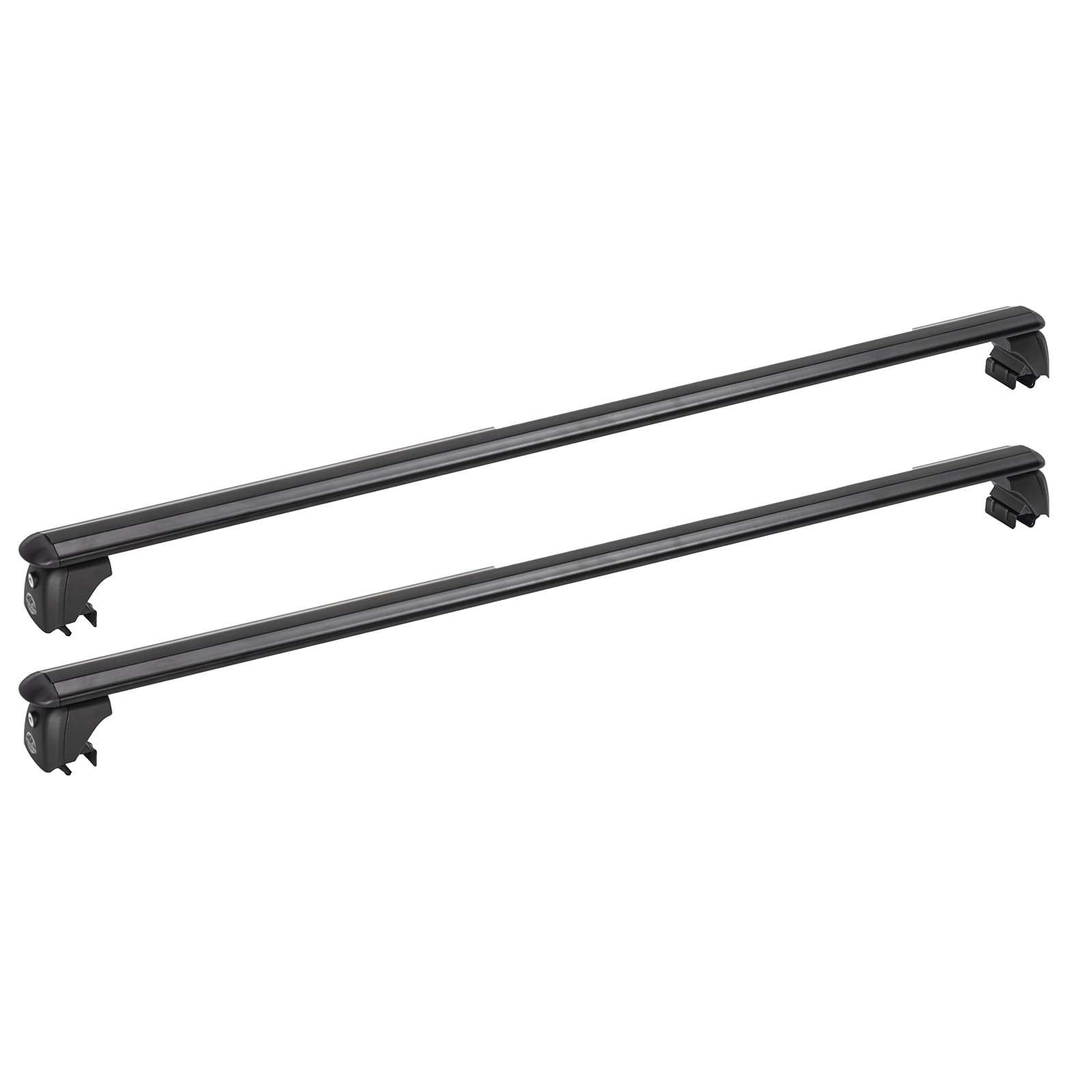 Winglet Universal Roof Rack System, Integrated Crossbar for Vehicles with Side Rails - BENEHIKE