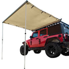 8.2' x 8.2' Car Side Awning, Soft Shell, Pull Out Rooftop Tent Shelter - BENEHIKE