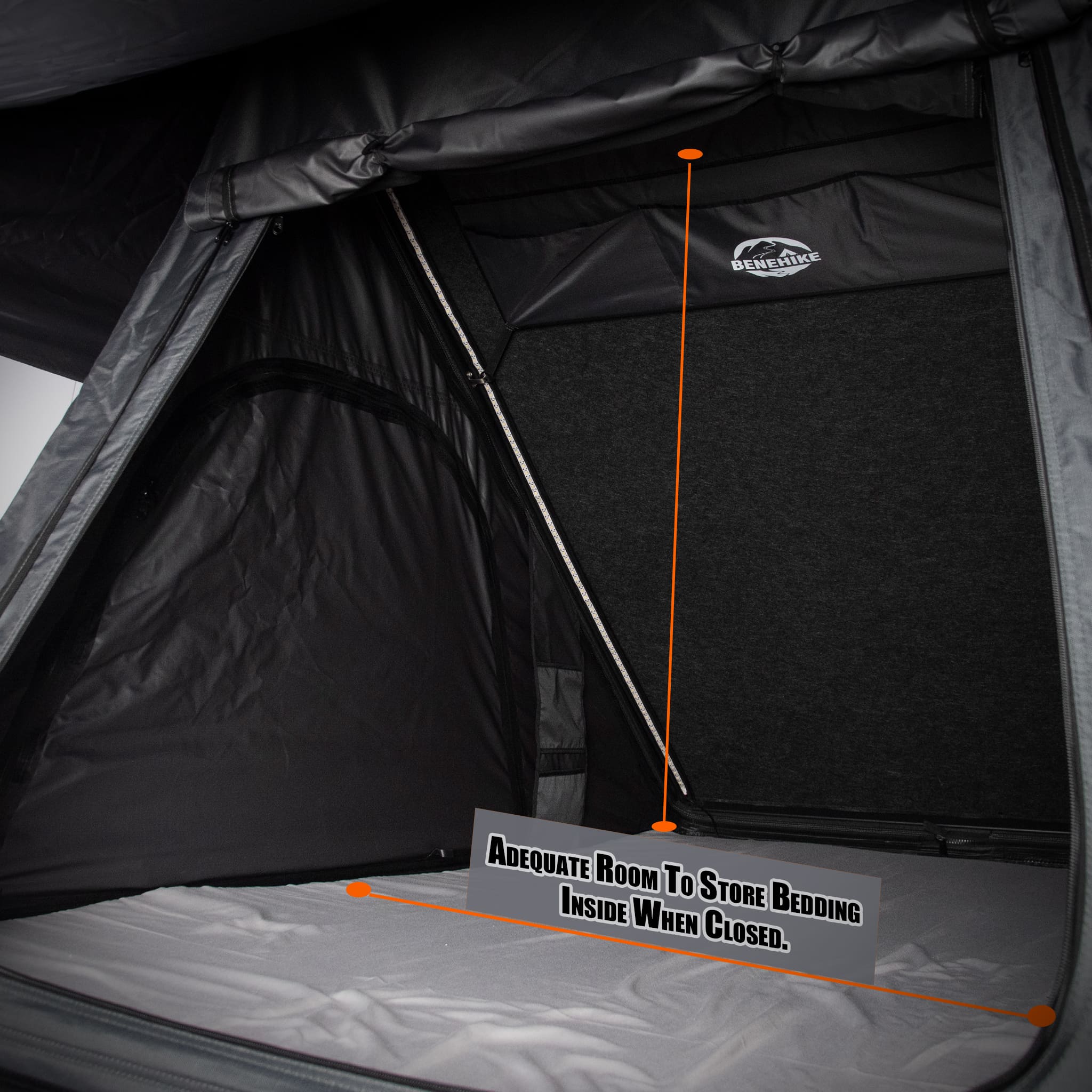 TUFF STUFF® OVERLAND TRAILHEAD™ ROOF TOP TENT, 2 PERSON