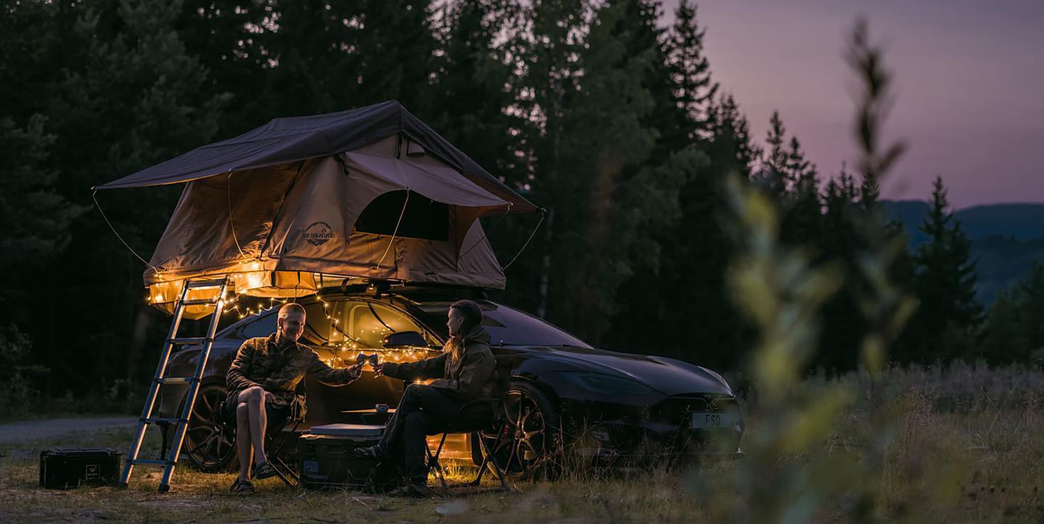 Regular Soft Shell Rooftop Tent | BENEHIKE