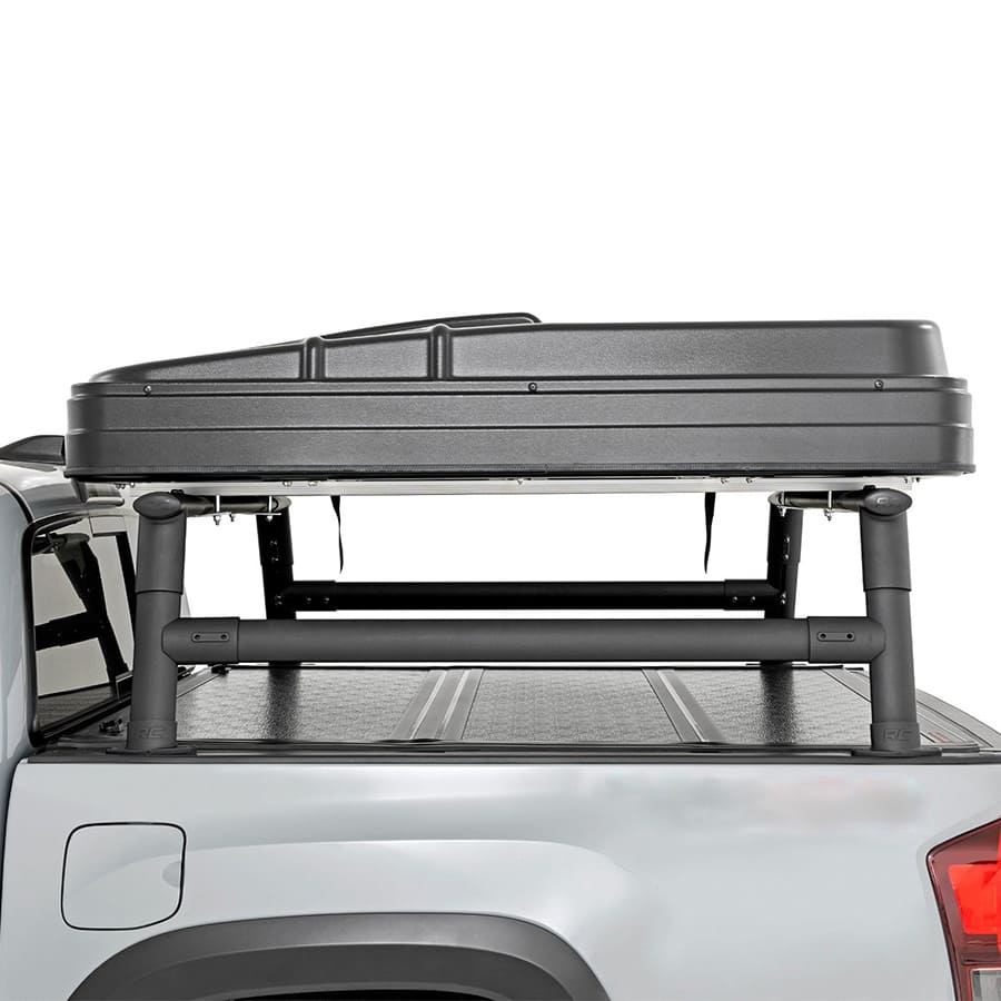 Bivvyy Hard Shell Side Open Rooftop Tent, With Rainflys, 3 Person, Black - BENEHIKE