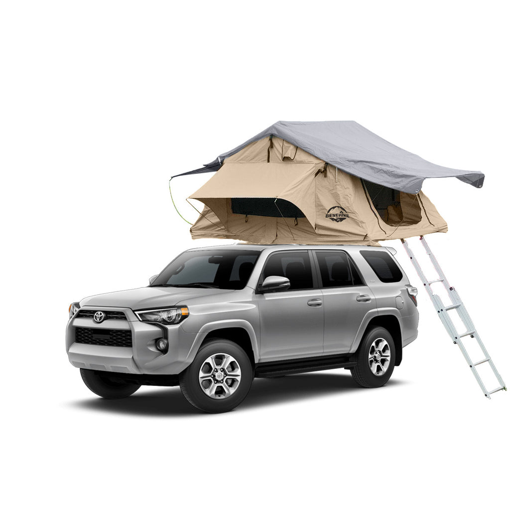 2~4+ Person Regular Soft Shell Side Open Rooftop Tent - BENEHIKE