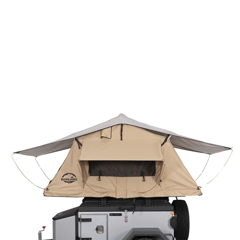 2~4+ Person Regular Soft Shell Side Open Rooftop Tent - BENEHIKE