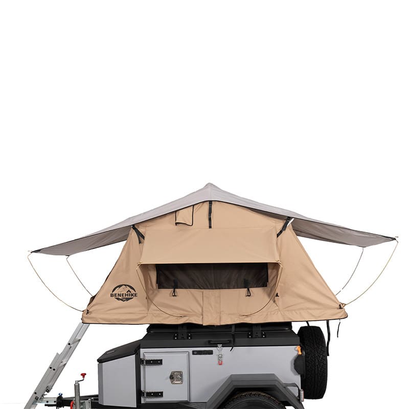 2~4+ Person Regular Soft Shell Side Open Rooftop Tent - BENEHIKE