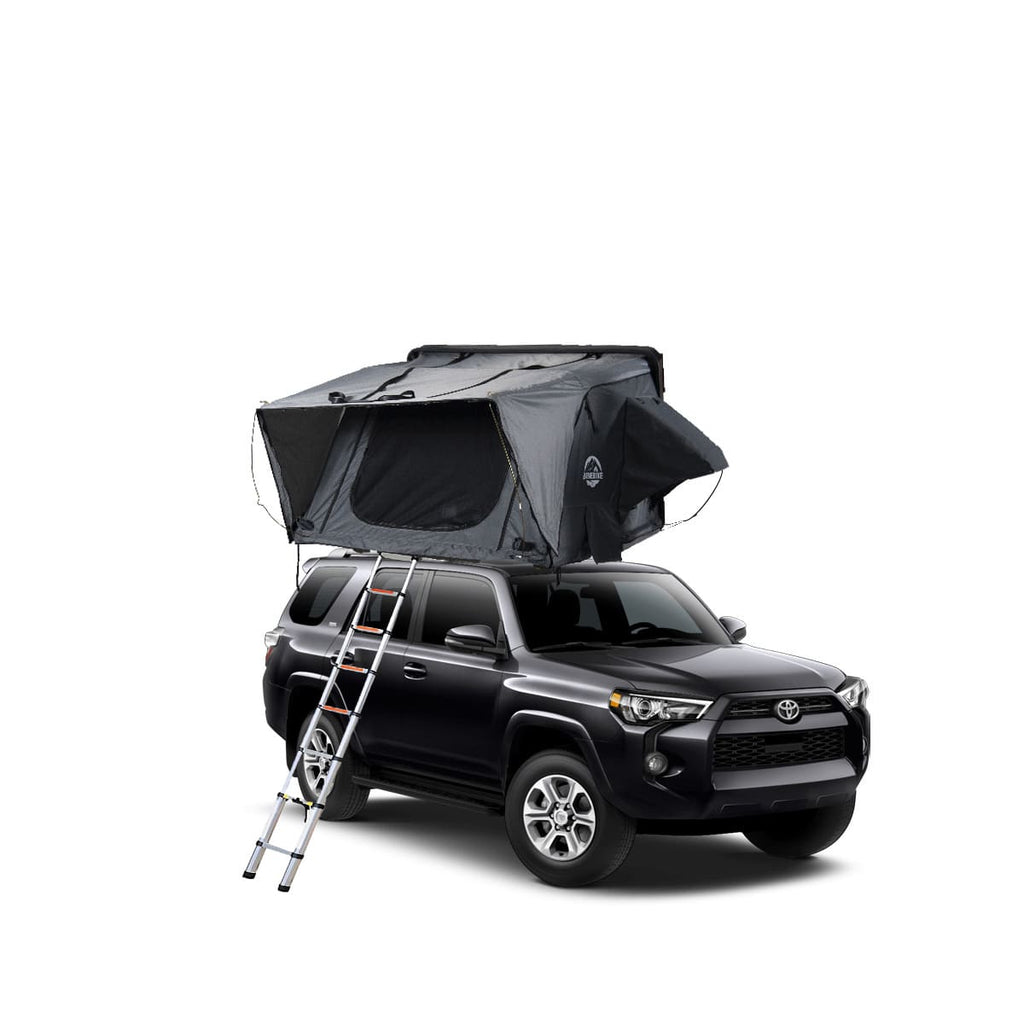 Black 3 Person Hard Shell Rooftop Tent 