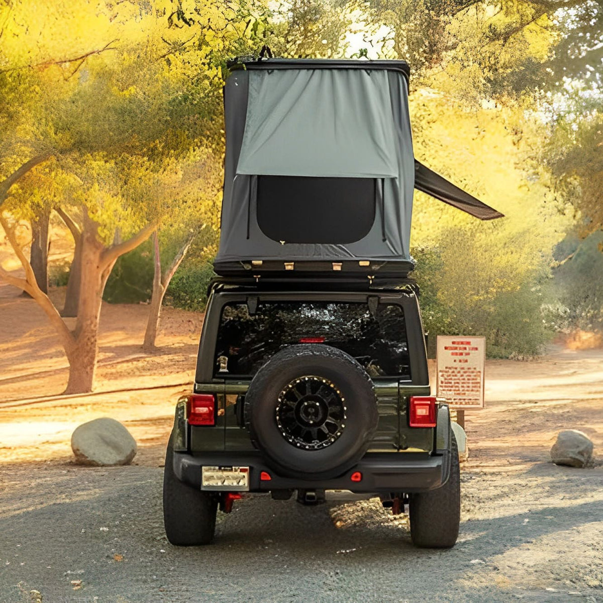 2 Person Hard Side Rooftop Tent | BENEHIKE