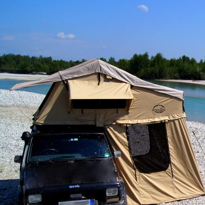 Annex Room for 55" Expanded Soft Shell Rooftop Tent - BENEHIKE