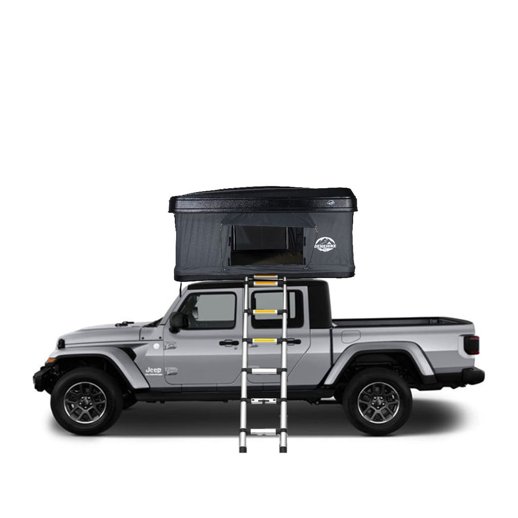 2~3 Person ABS Hard Shell Pop-Up Rooftop Tent - BENEHIKE