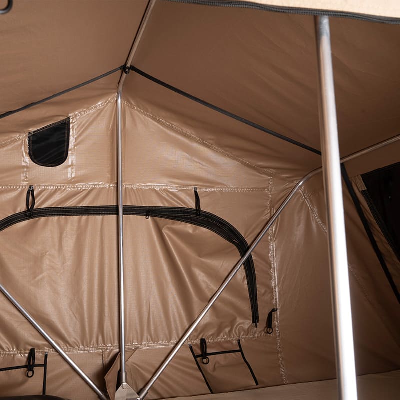 Tent with 2024 open roof